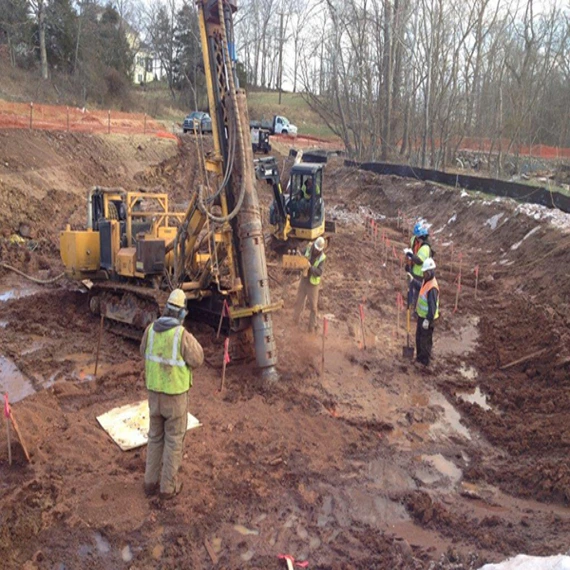 Servicio de perforación en obra